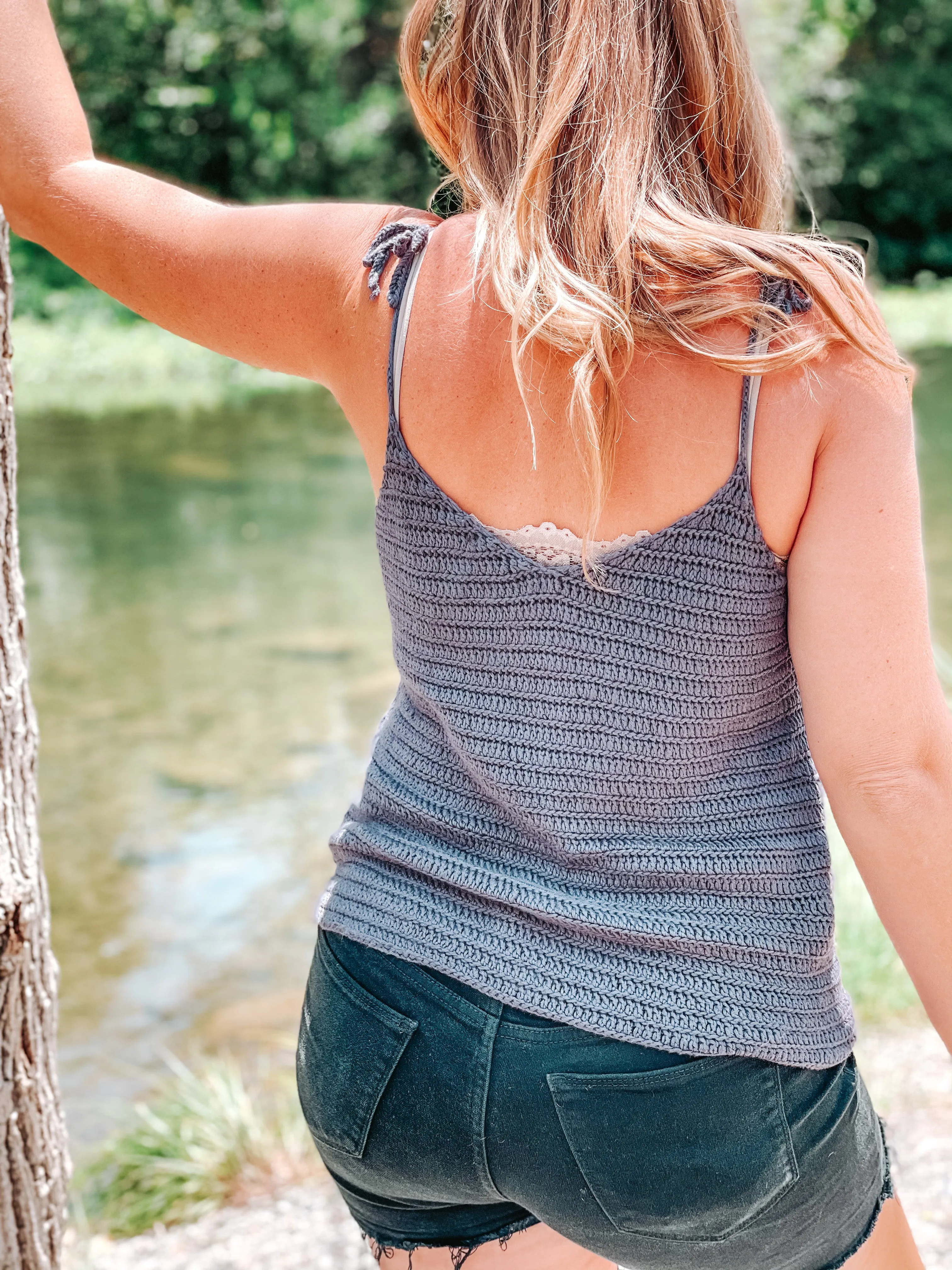 ADULT Ripple Tie Tank Top Pattern