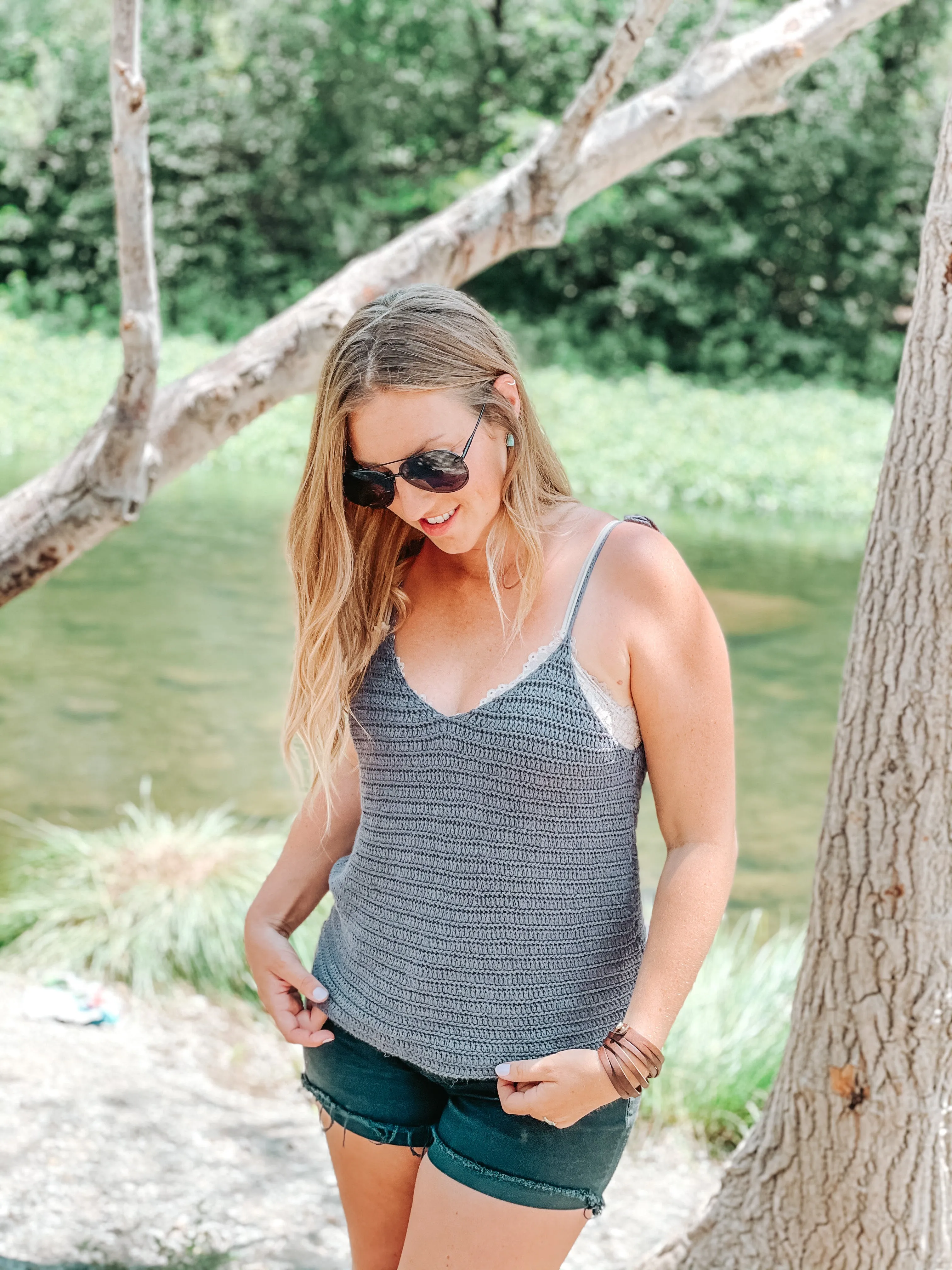 ADULT Ripple Tie Tank Top Pattern