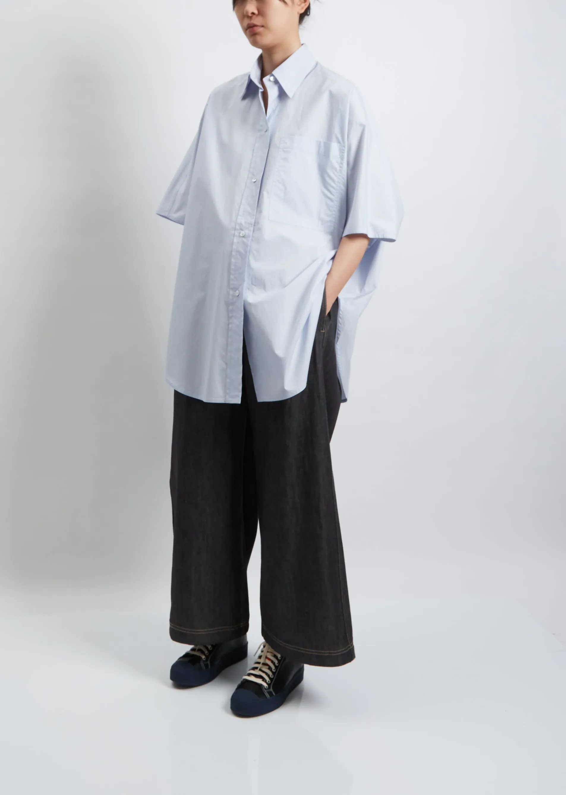 Balthazar Shirt — Ice Blue