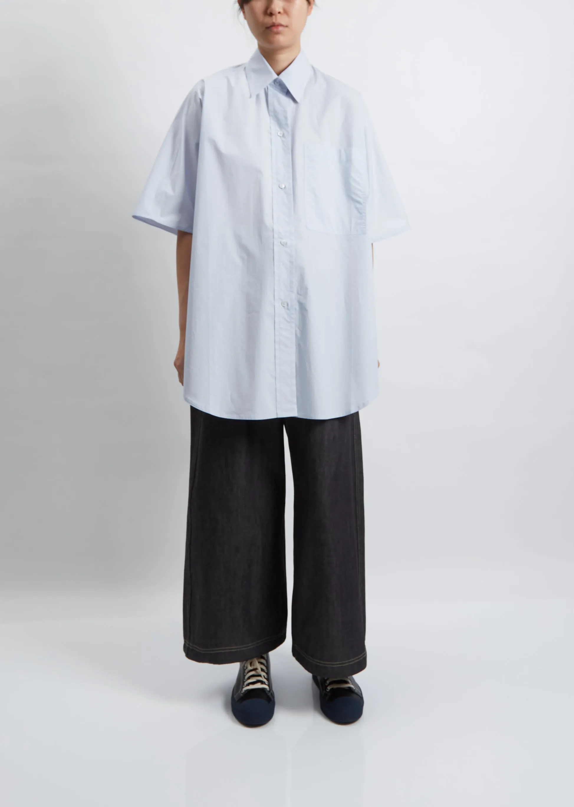 Balthazar Shirt — Ice Blue