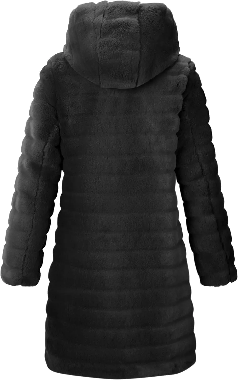 Bellivera Womens Leopard Print Fleece Coat, Spring and Winter Fashion Fuzzy Jacket Faux Fur Fluffy Cardigan Overcoat
