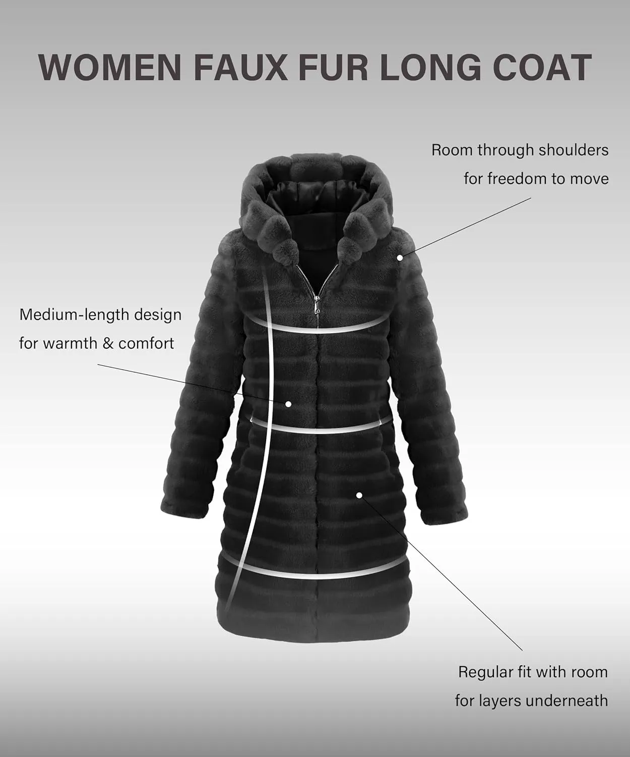 Bellivera Womens Leopard Print Fleece Coat, Spring and Winter Fashion Fuzzy Jacket Faux Fur Fluffy Cardigan Overcoat