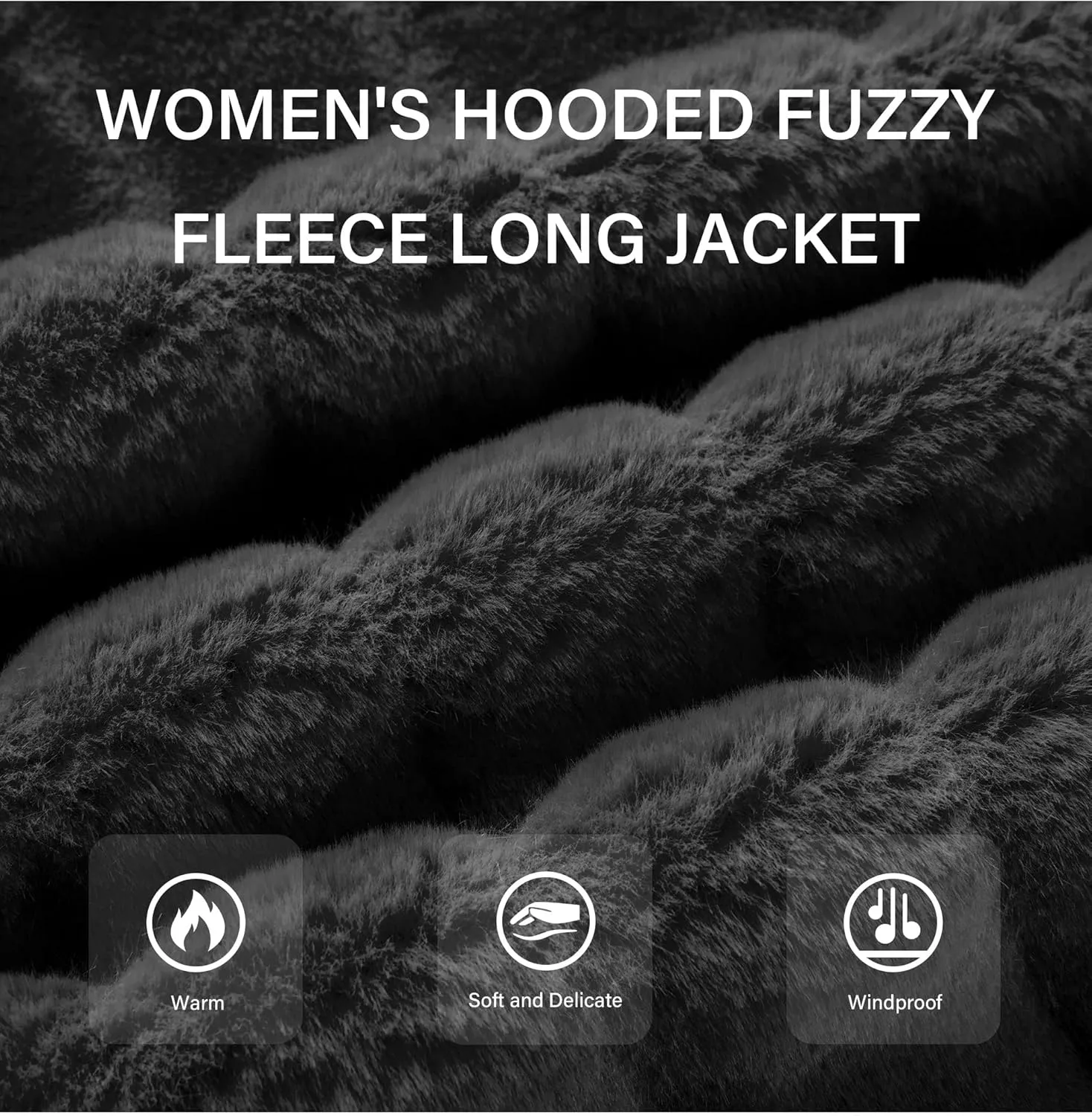 Bellivera Womens Leopard Print Fleece Coat, Spring and Winter Fashion Fuzzy Jacket Faux Fur Fluffy Cardigan Overcoat