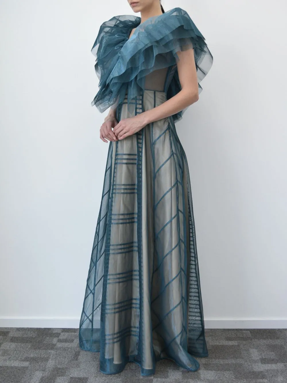 Charmeuse Satin Gown