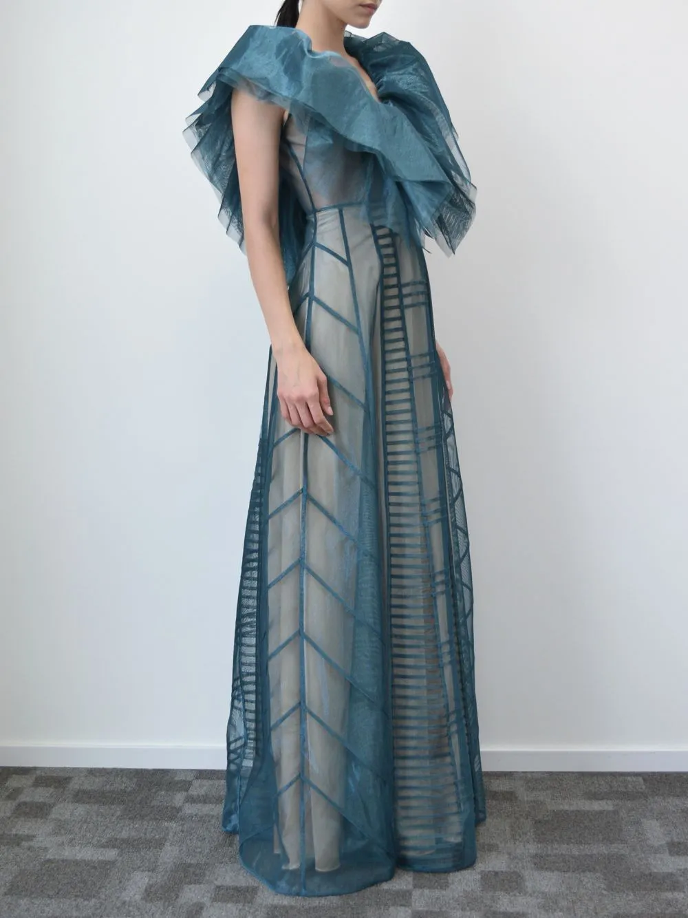 Charmeuse Satin Gown