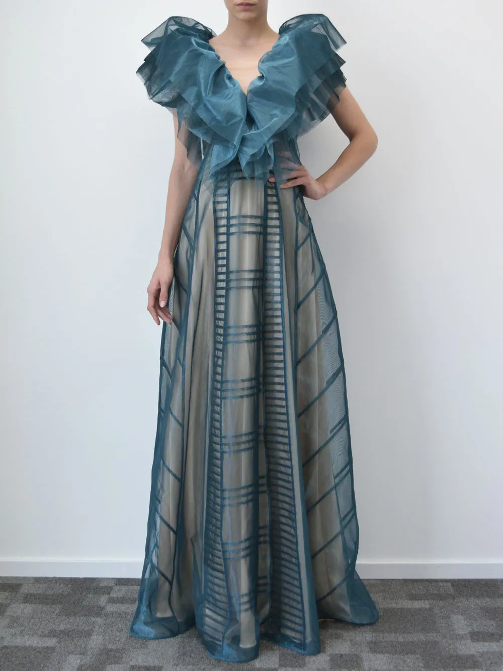 Charmeuse Satin Gown