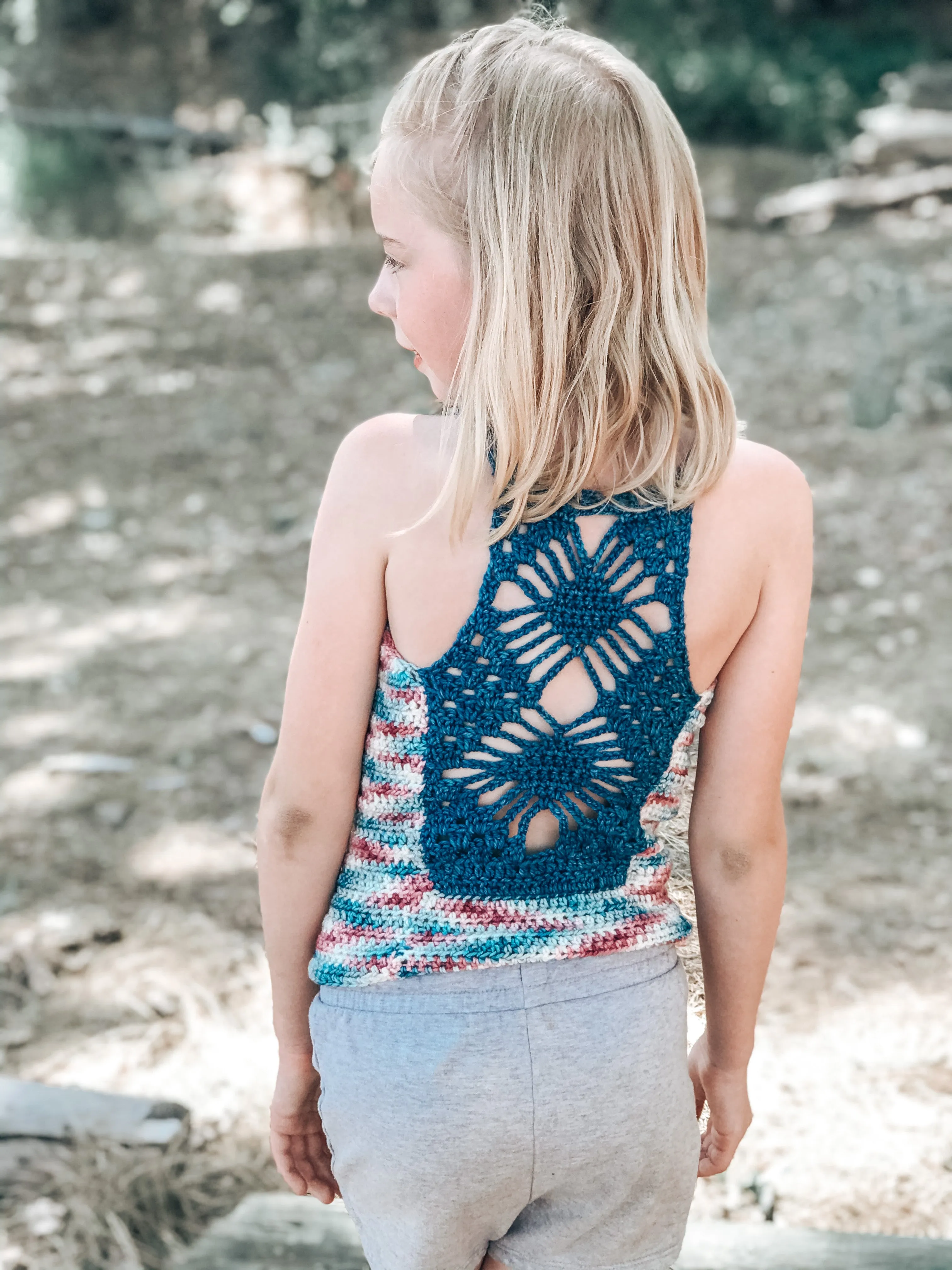 Child - Lacy Lotus Tank Top Pattern