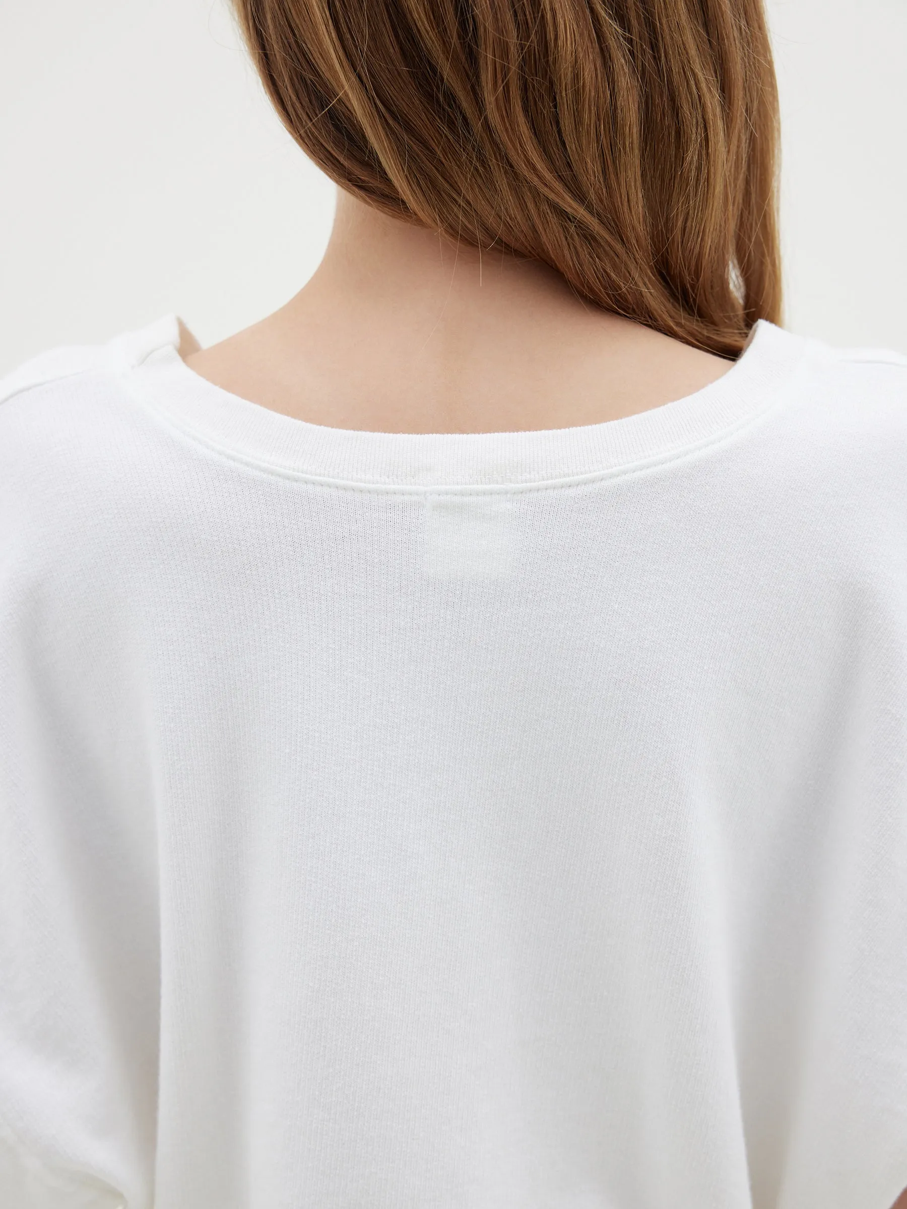cropped terry athletic tank