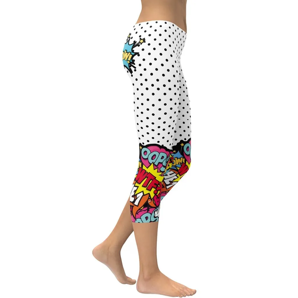Cutest Pop Art Capris