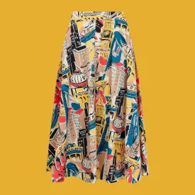 Emily & Fin Sandy City Sights Skirt - XXL