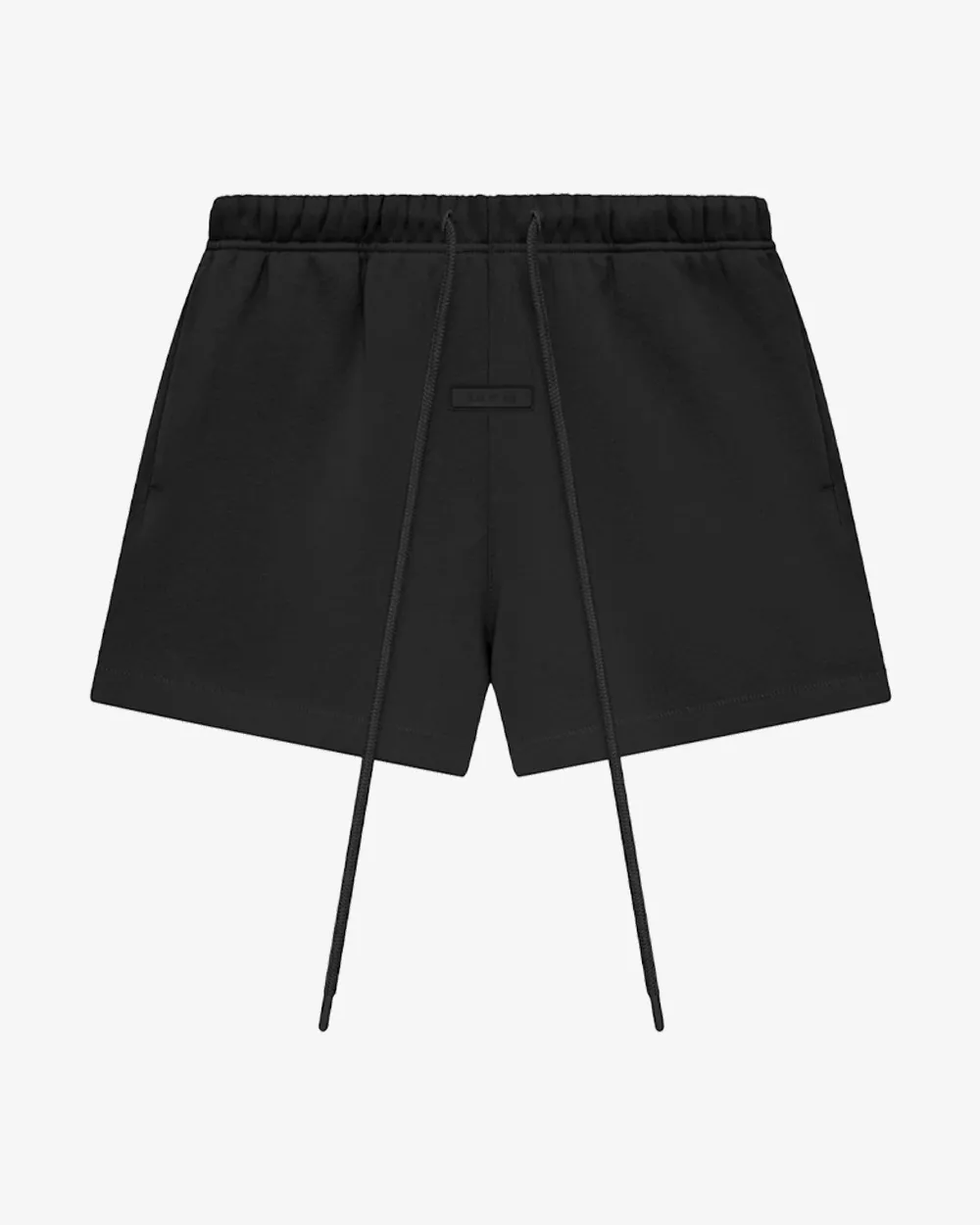 FOG ESSENTIALS FW24 RUNNING SHORTS FLEECE JET BLACK