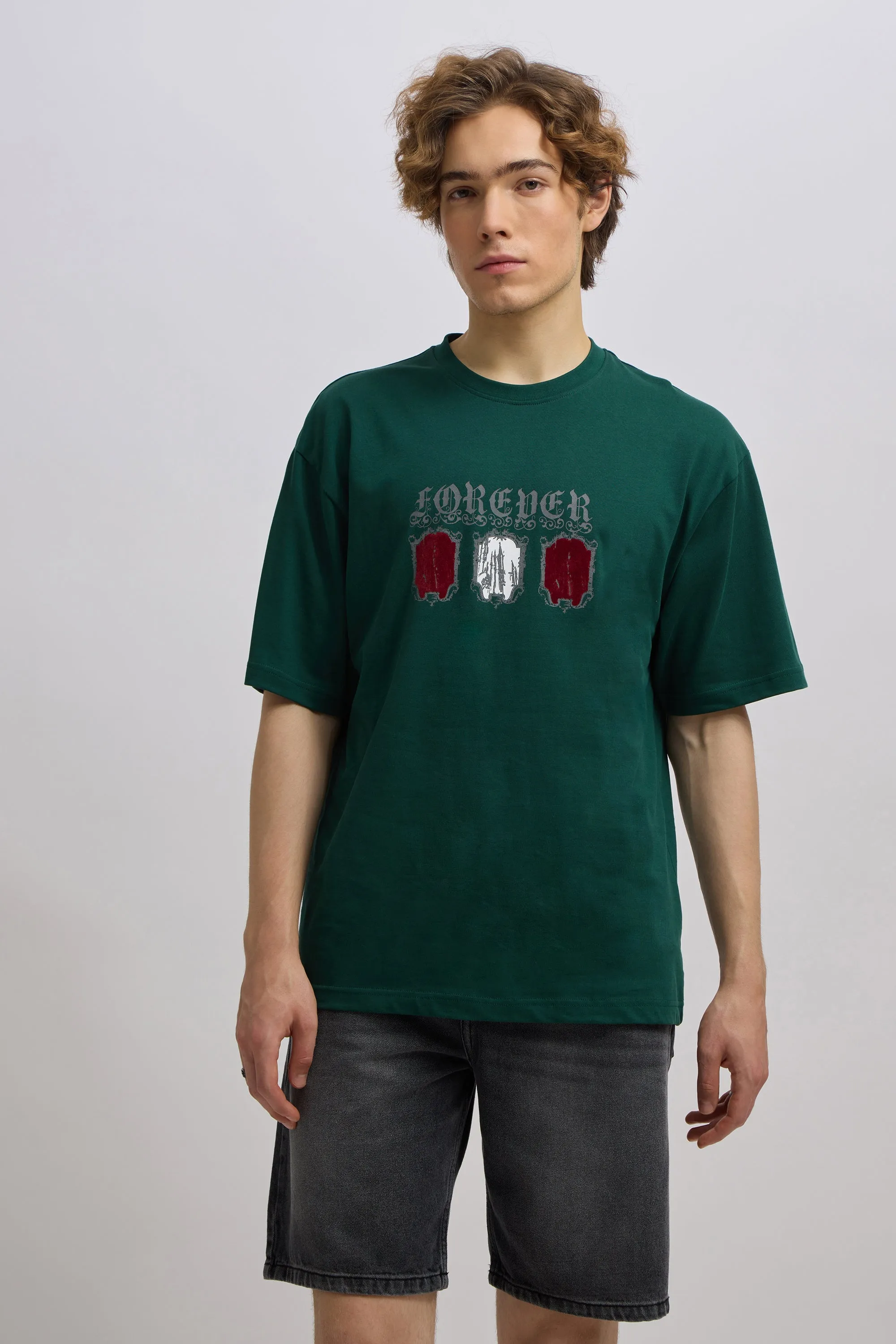 Lachlan - Printed Tshirt - Green