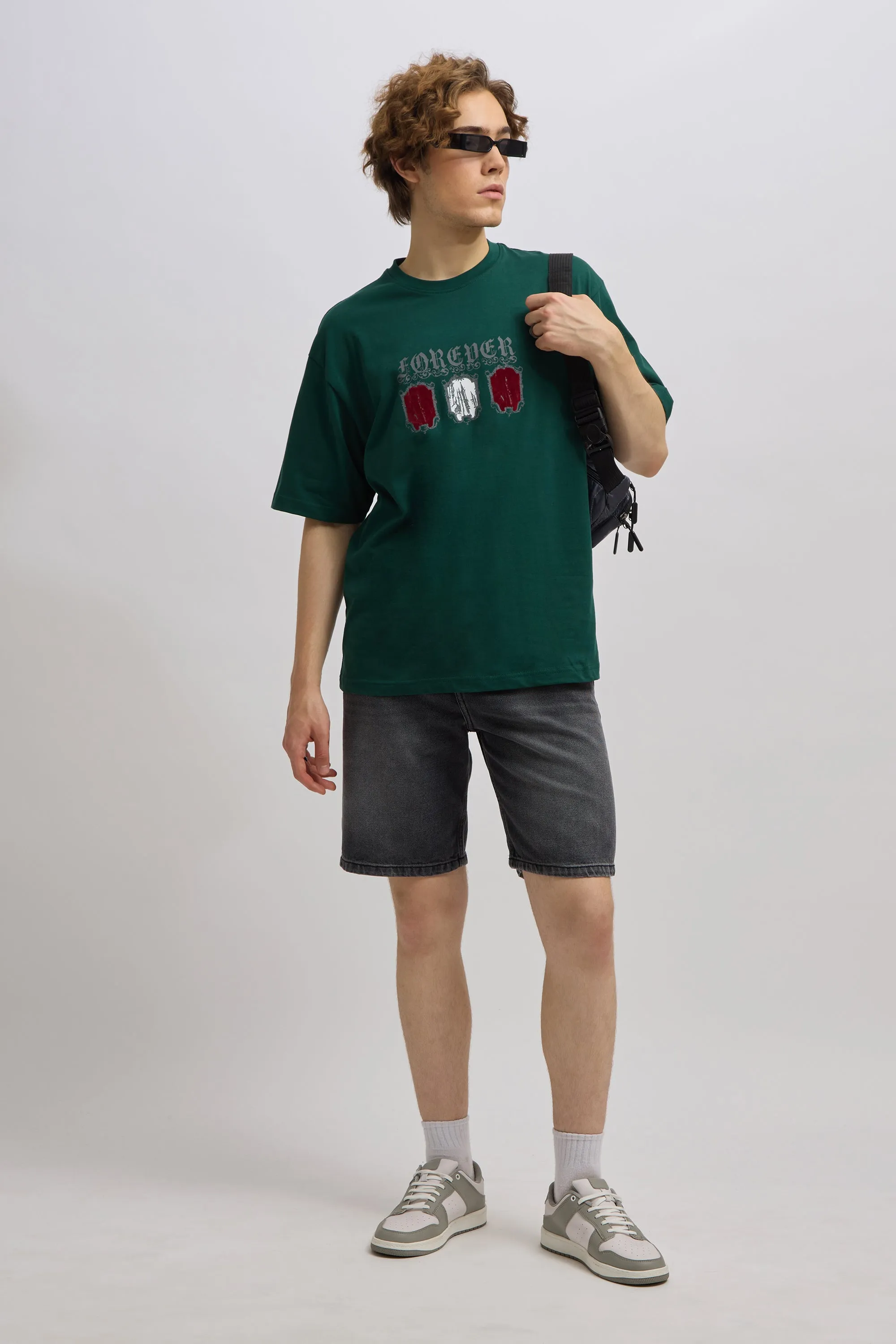 Lachlan - Printed Tshirt - Green