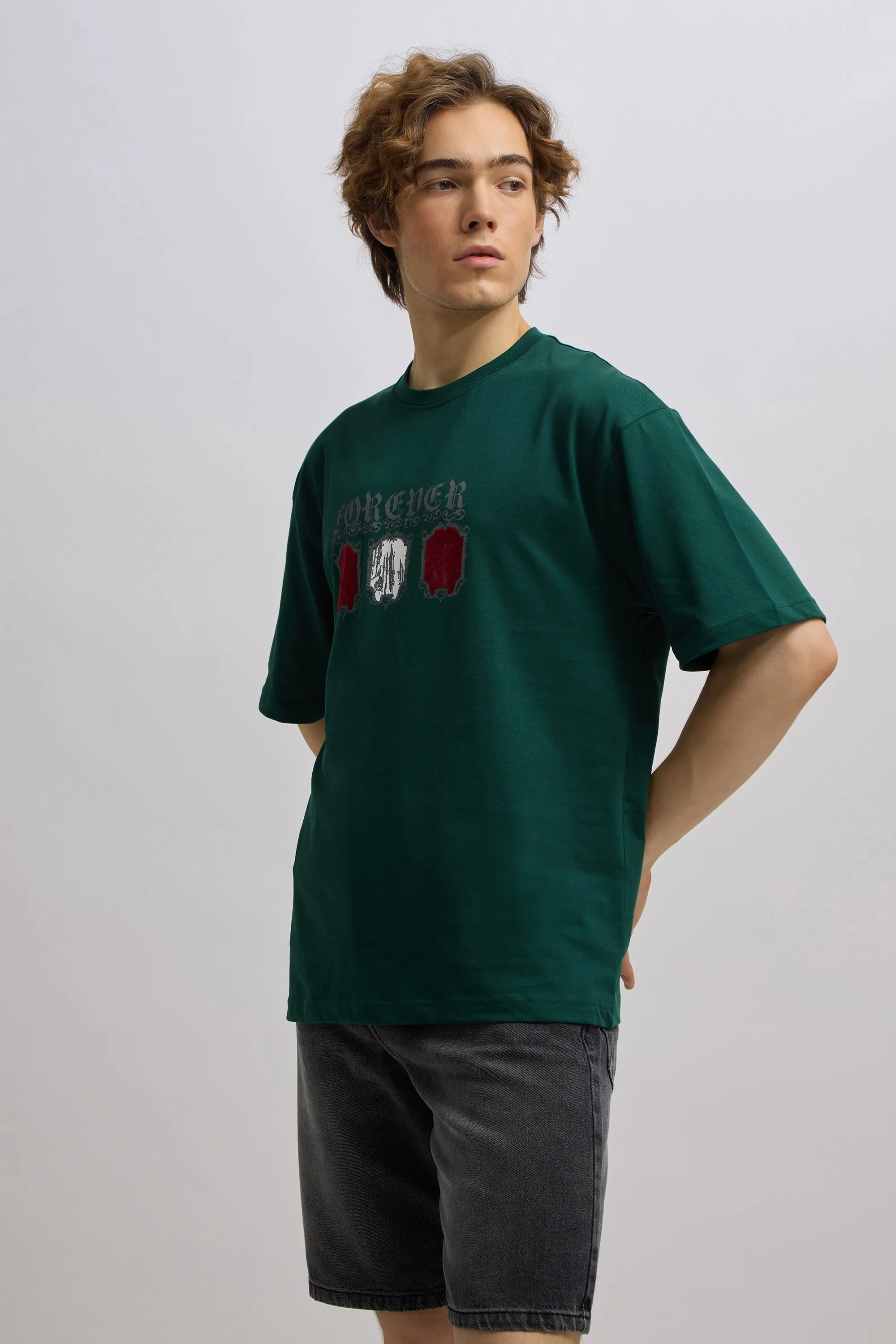 Lachlan - Printed Tshirt - Green