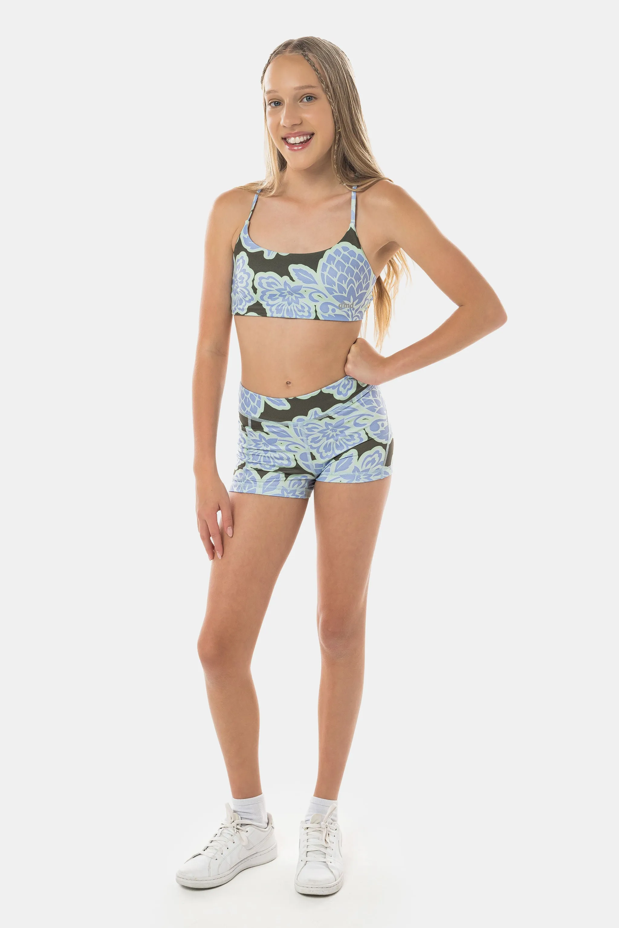 Lolana Luxe Crop Top - Skye