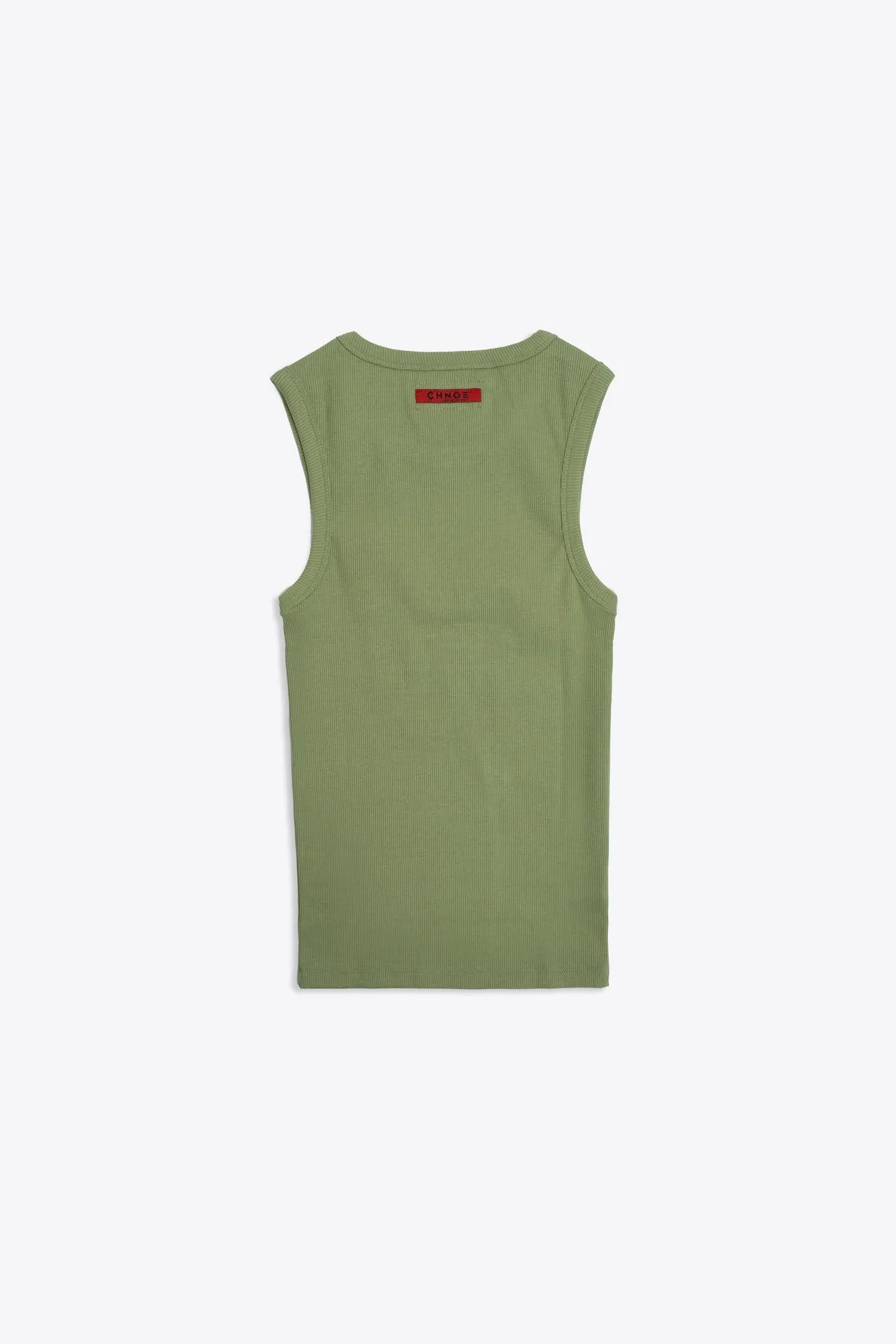 Mother Nature's Favorite Child Rib Racer Tank (Moss)