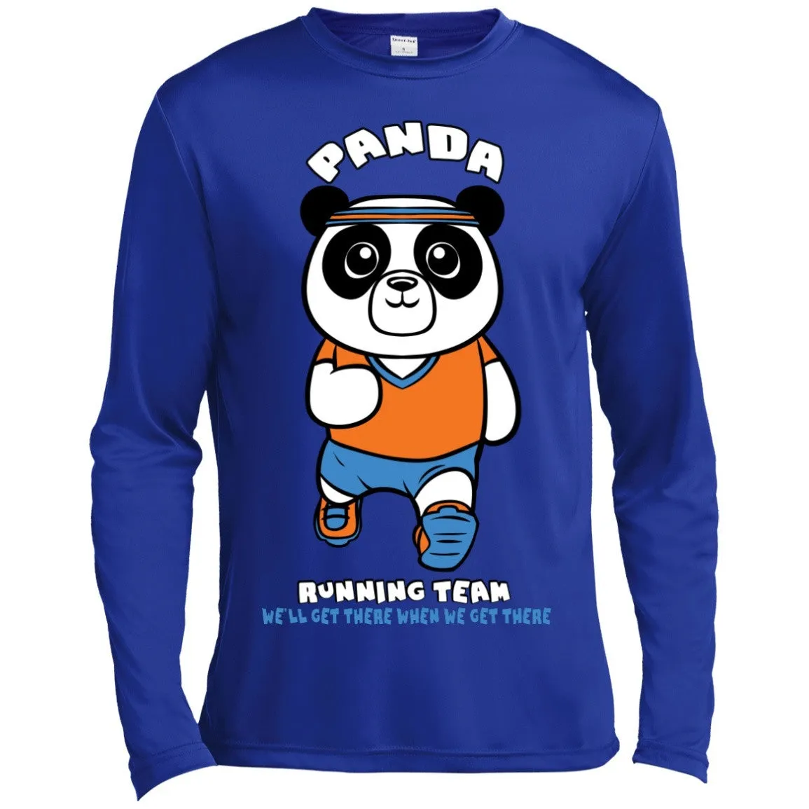 Panda Running Team Long Sleeve Dri Fit Shirt