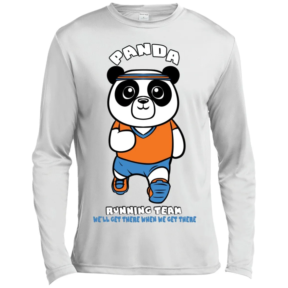 Panda Running Team Long Sleeve Dri Fit Shirt
