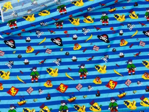 Pirates  - Cotton Poplin Patchwork