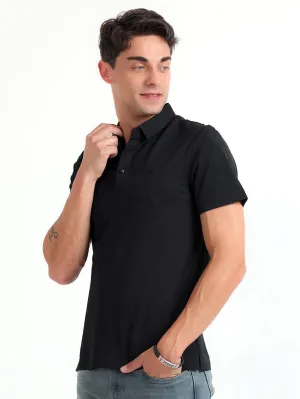 Polo T-Shirt -Black