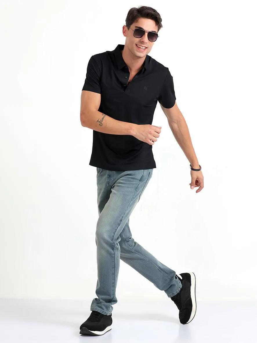 Polo T-Shirt -Black