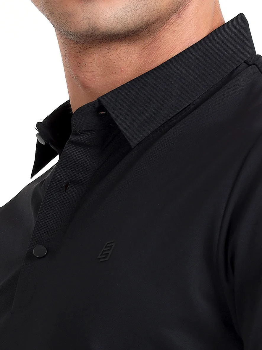 Polo T-Shirt -Black