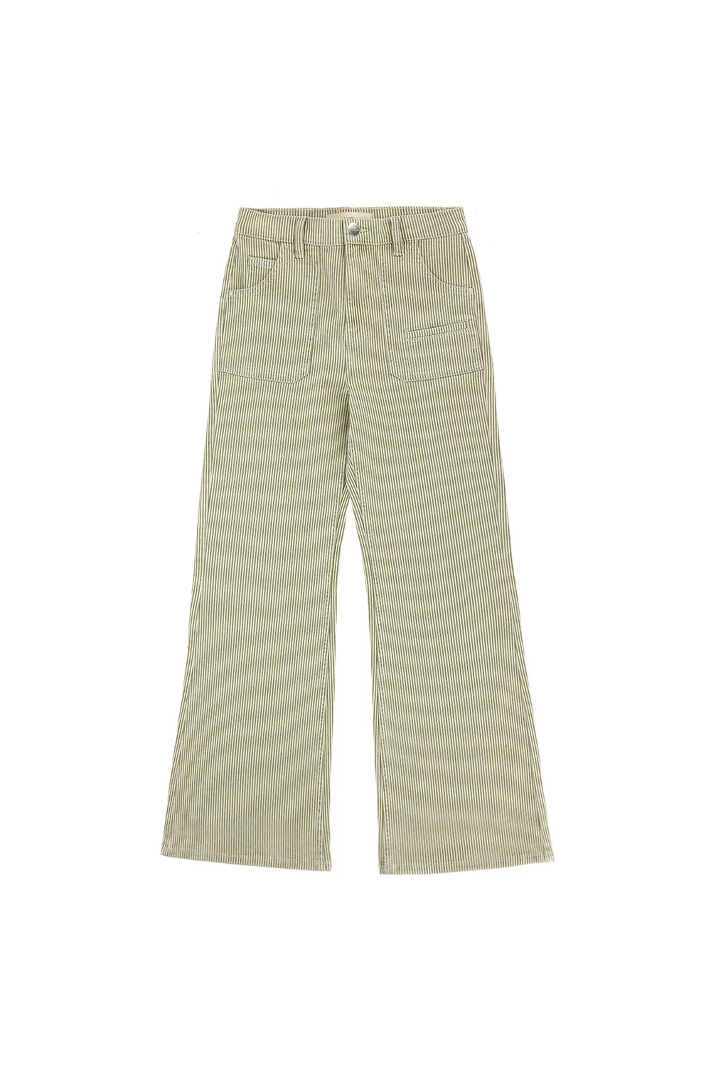 Queenie Jean in Khaki Stripe