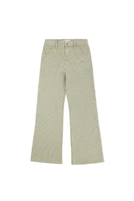 Queenie Jean in Khaki Stripe