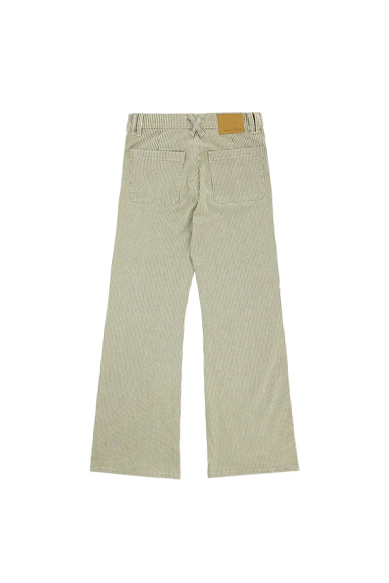 Queenie Jean in Khaki Stripe
