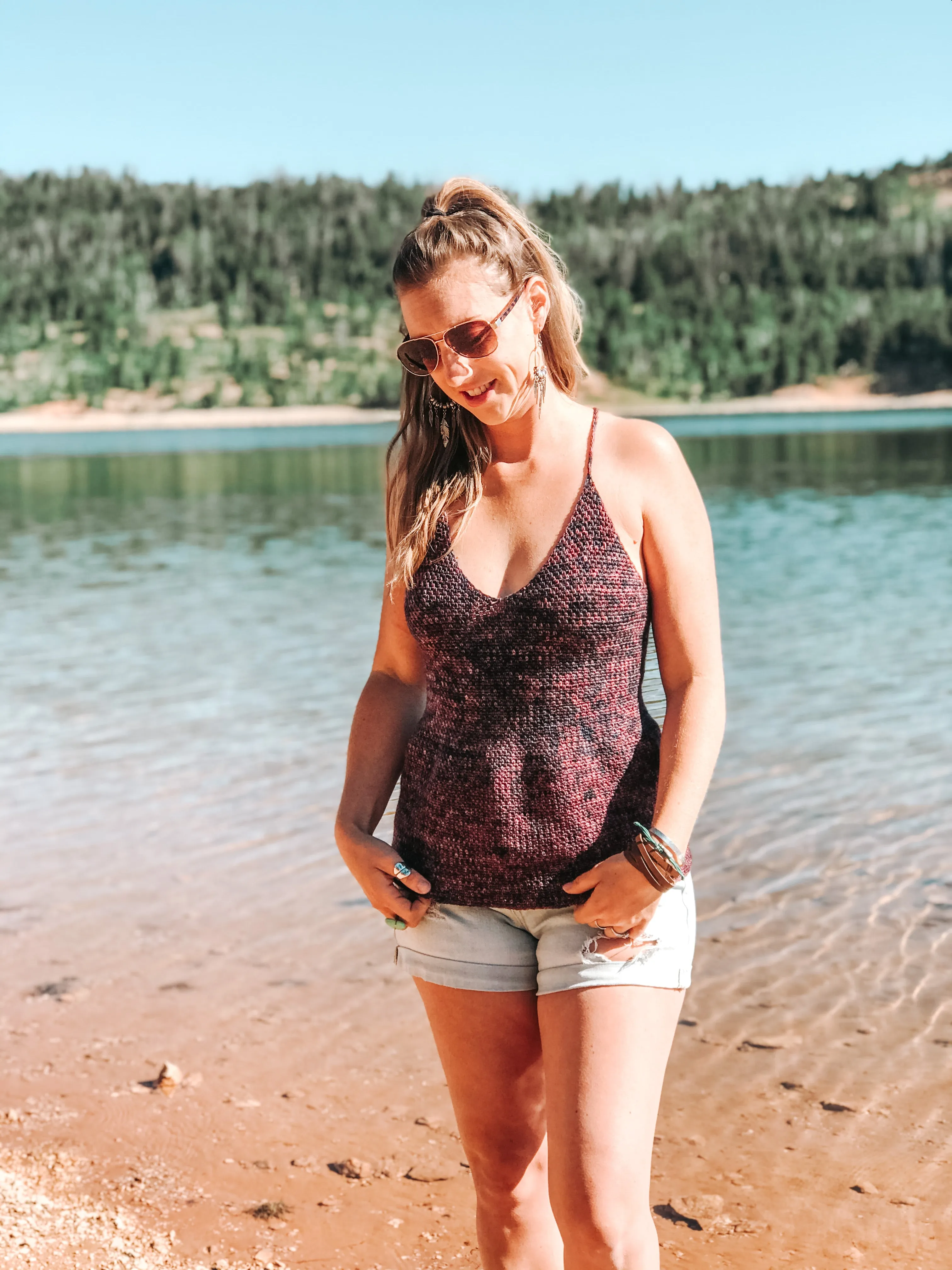Rising Sun Tank Pattern