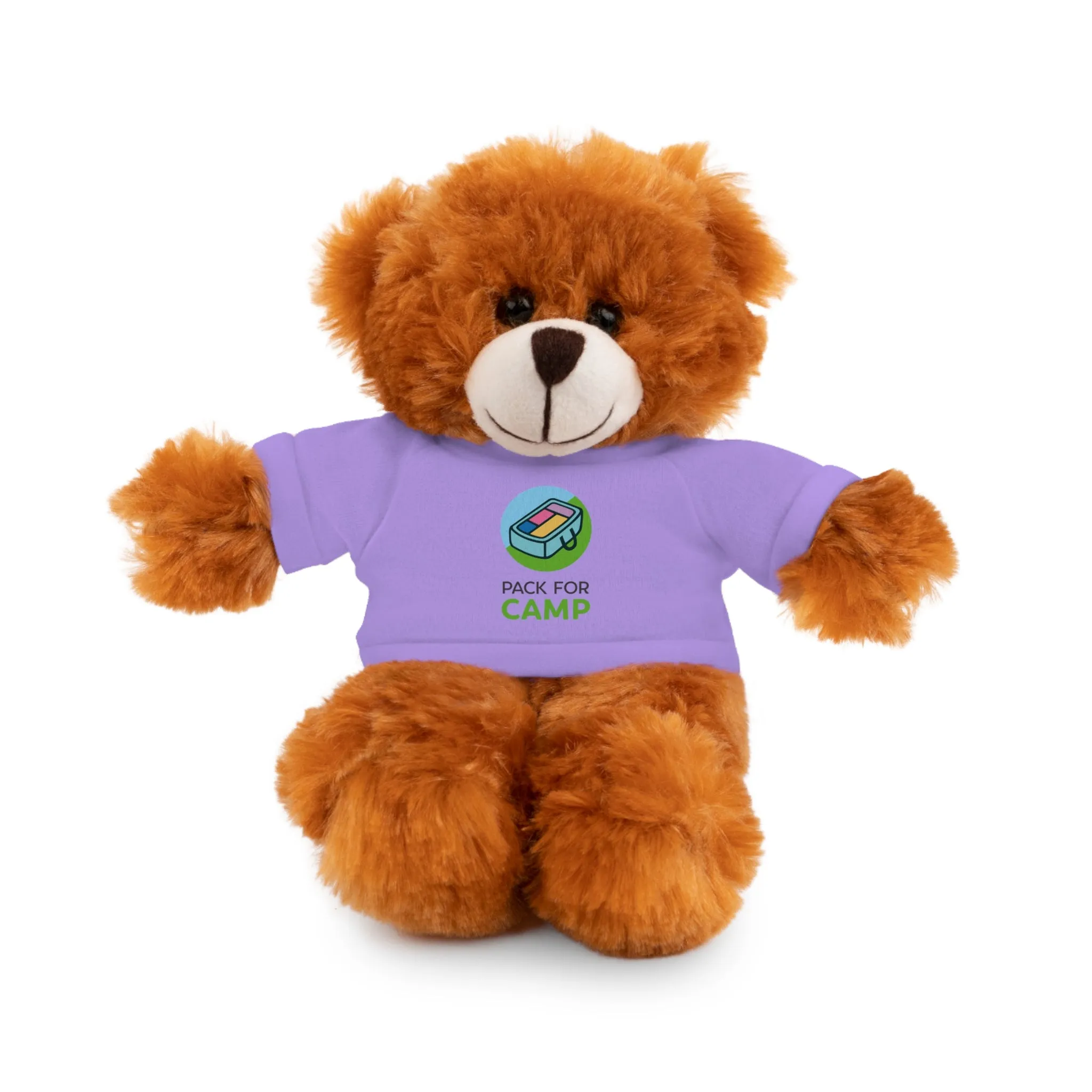 Stuffed Bear with Logo Tee