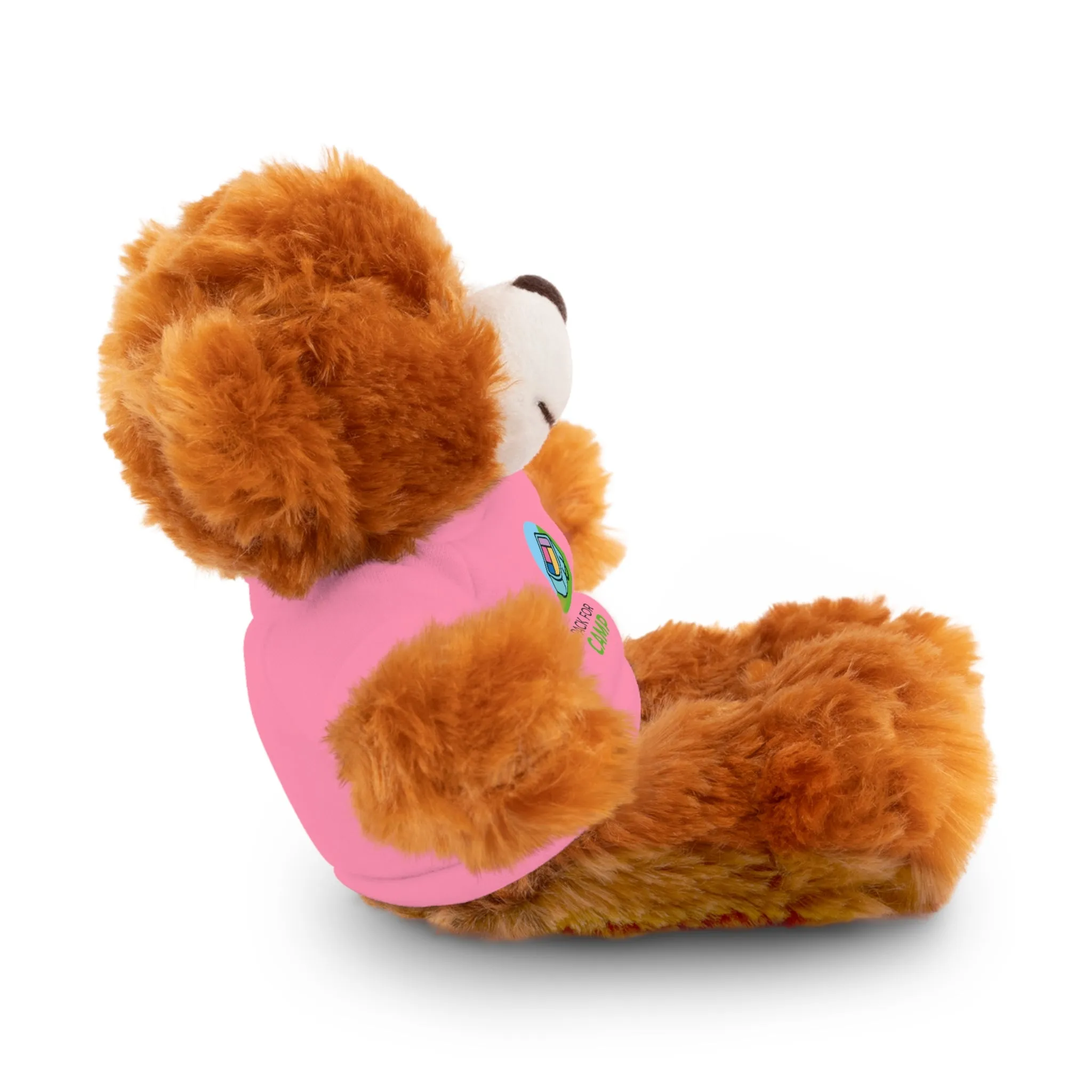 Stuffed Bear with Logo Tee