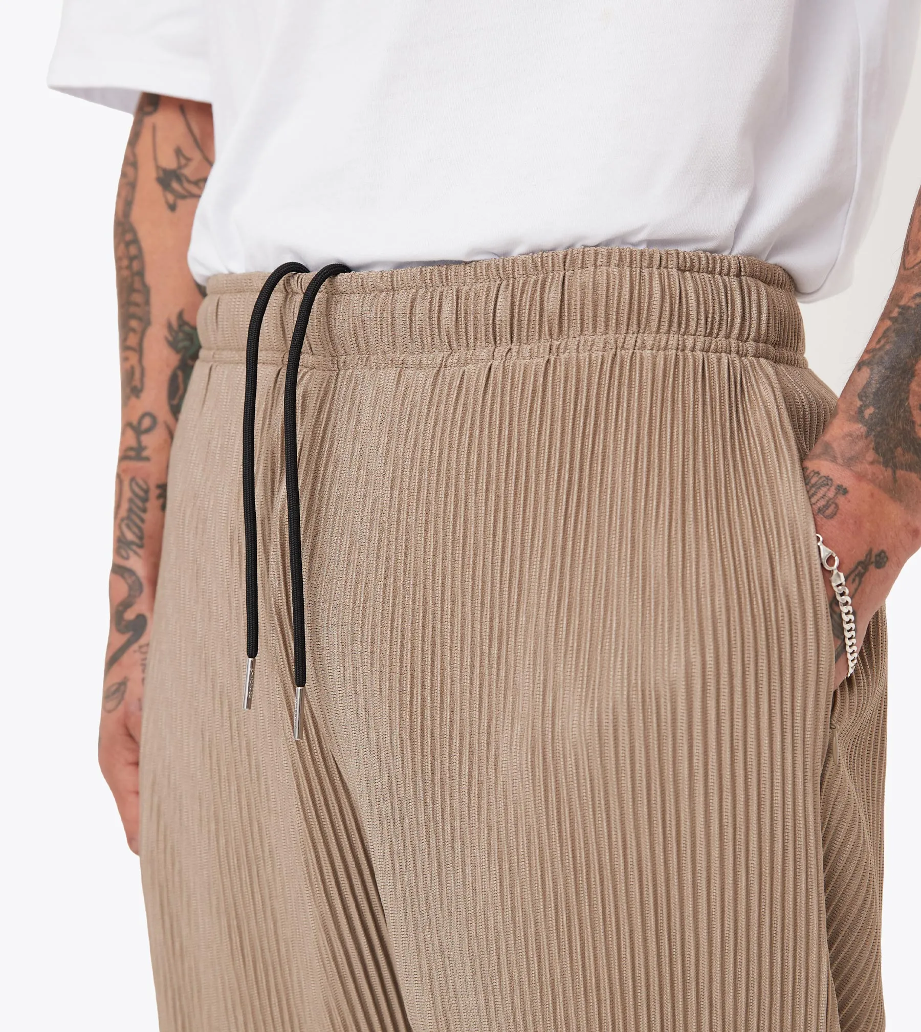 Sureshot Pleated Jogger Khaki