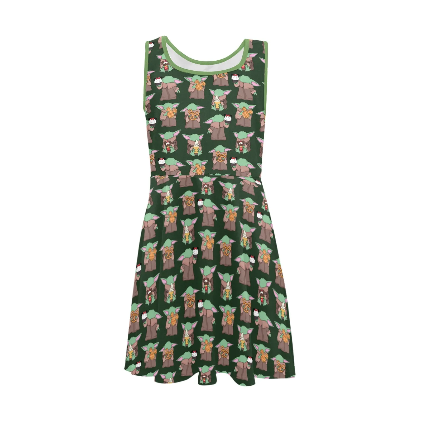 The Child Girl's Sleeveless Sundress