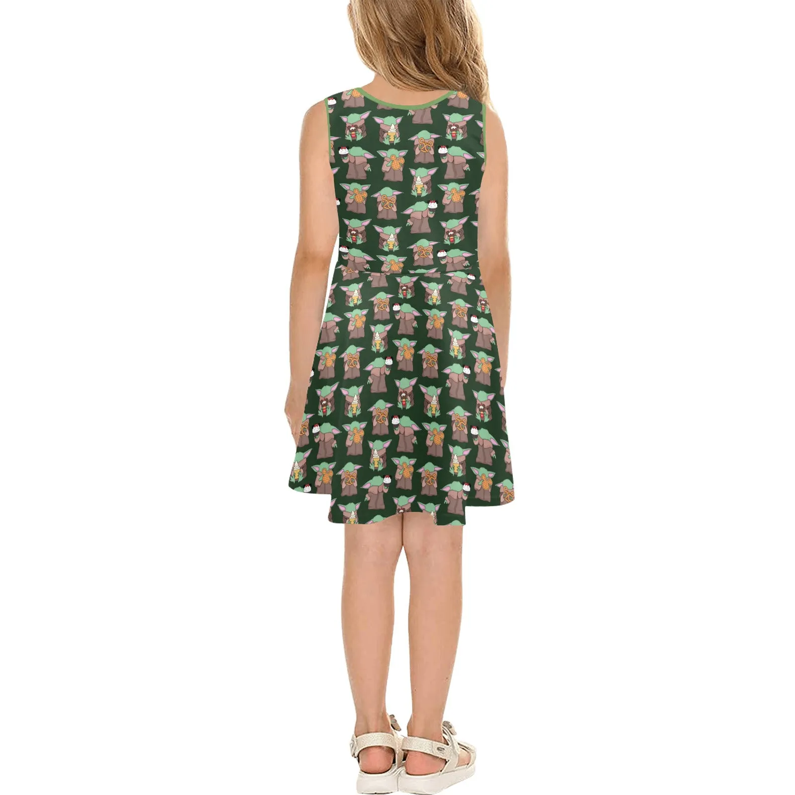 The Child Girl's Sleeveless Sundress