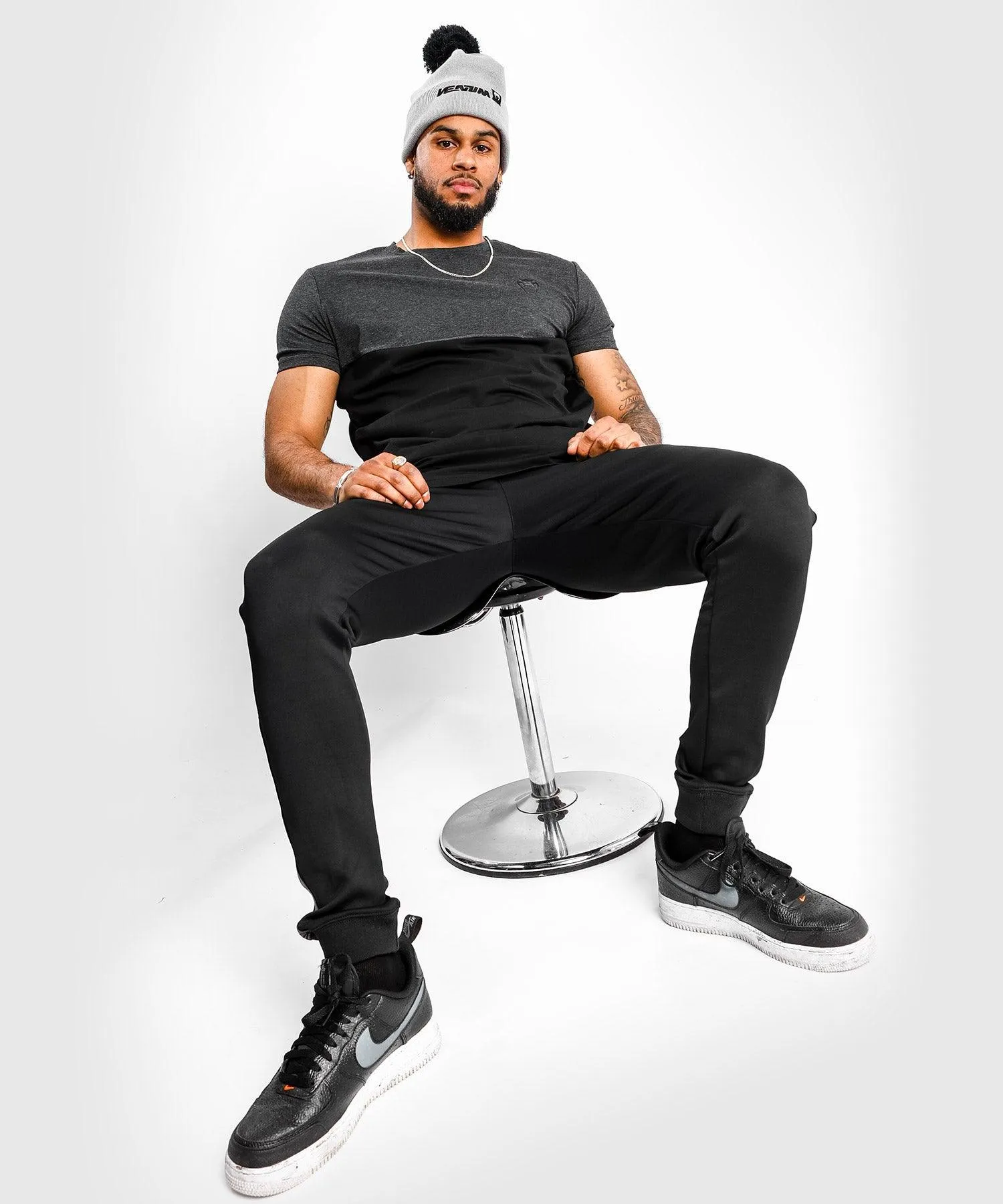 Venum Laser T-Shirt - Black/Heather Grey