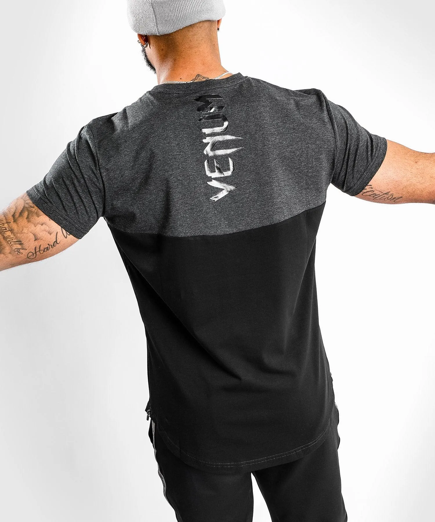 Venum Laser T-Shirt - Black/Heather Grey