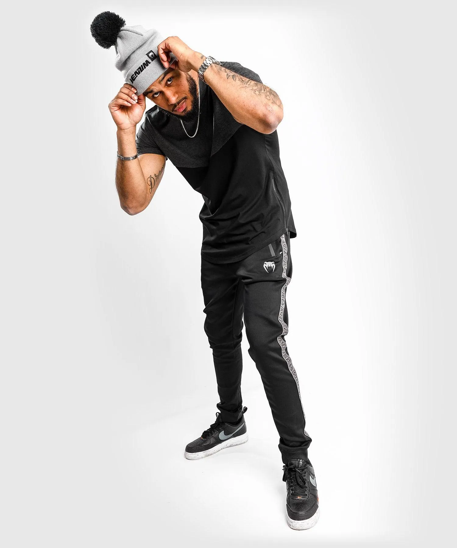 Venum Laser T-Shirt - Black/Heather Grey