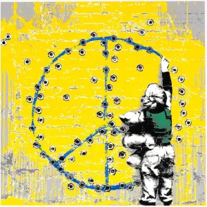 War Child Silkscreen Print by Hijack