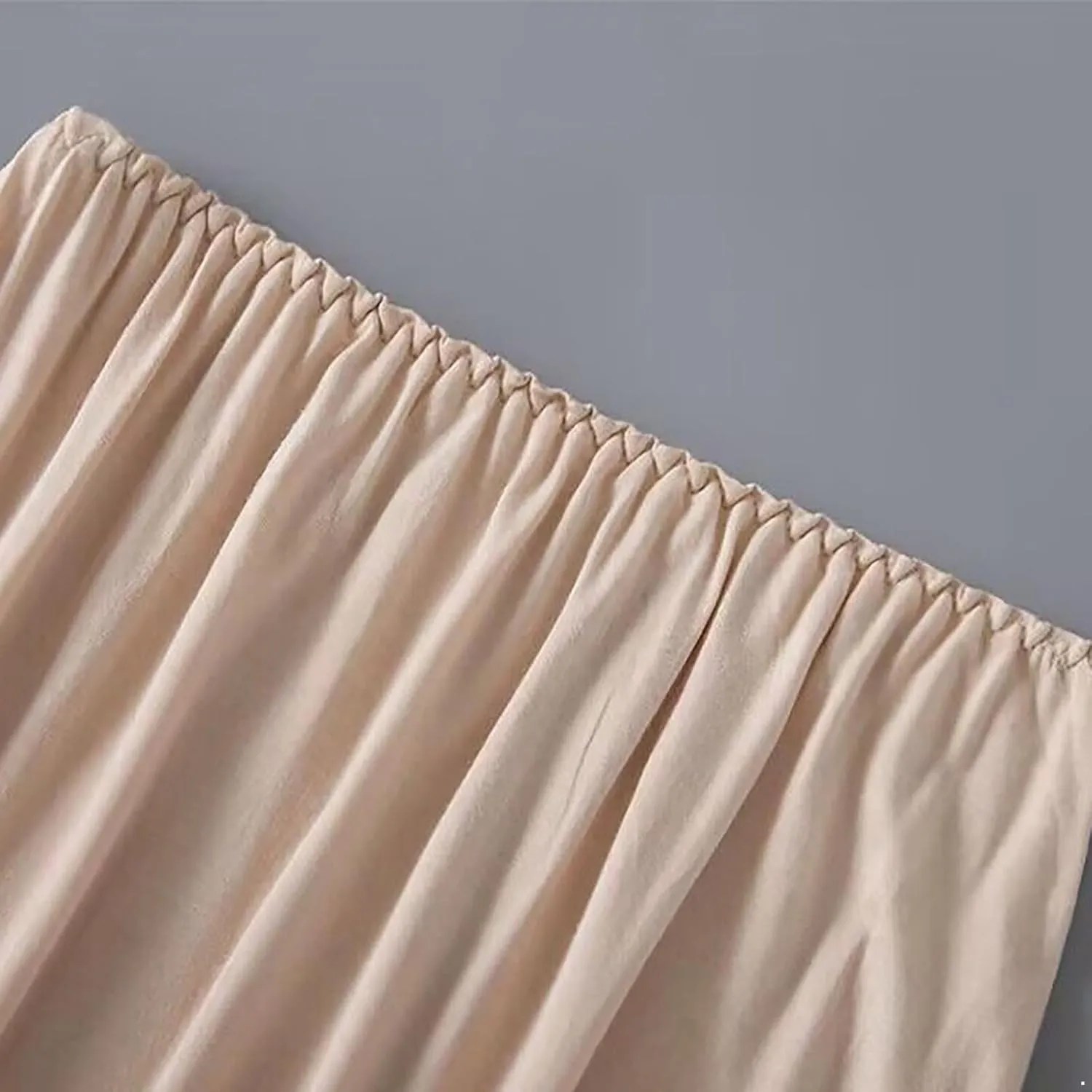 Womens Lace Trim Half Slip Long Underskirt Skirt Extenders Anti Static Petticoat Skirt Dress Accessory